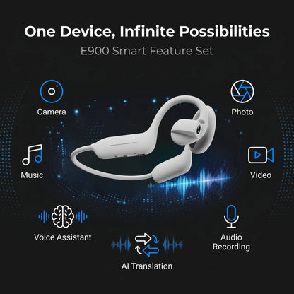 ROVEN Cadence — Open-Ear Camera Headphones for Cyclists